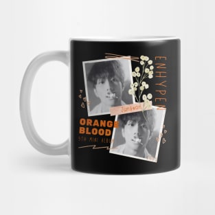 Jungwon ENHYPEN Orange Blood Mug
